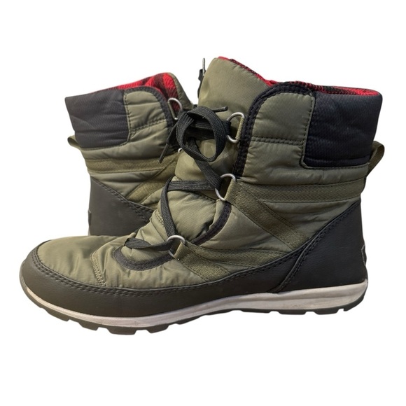 SOREL Whitney Short Lace Waterproof Insulated Winter Boot, Size 11 - Picture 3 of 6